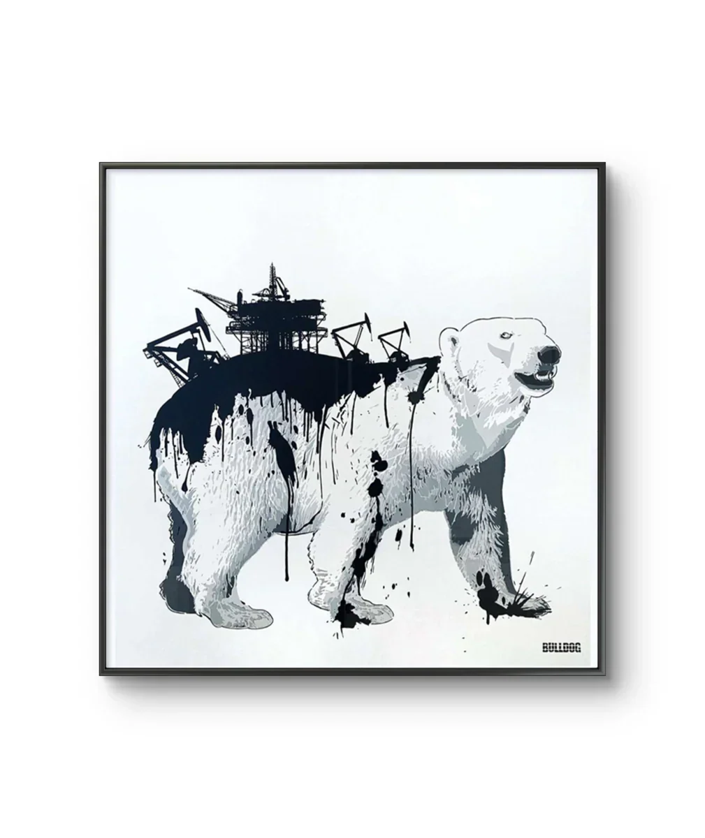 Urban kunst ved kunstneren Bulldog