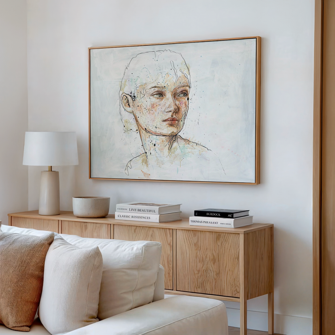 Slik velger du riktig kunst til lyse, nordiske hjem