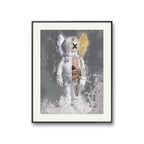 Kunstverket 50 Shades of kaws er laget av Espen Dalen