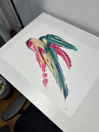 Kunstverket Abstract Realism av den norske kunstneren Kristoffer Ask Hansen