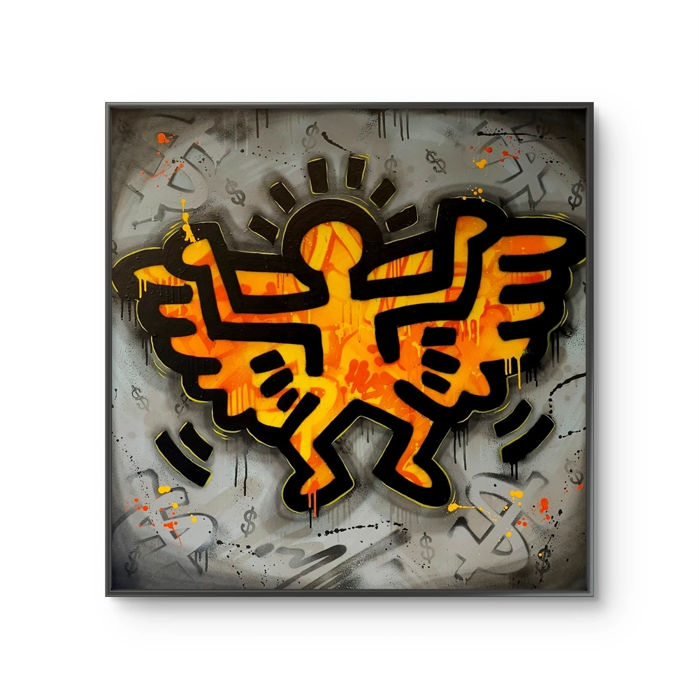 Kunstverket "Angel" av den norske kunstneren Salke 1