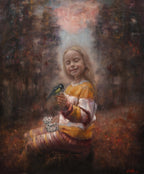 Norsk maleri av kunstner Bjørge Rødfjell