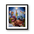 Fine art giclée trykket "Ascend" av den norske kunstneren Erik Bergan, signert og nummerert i et begrenset opplag.