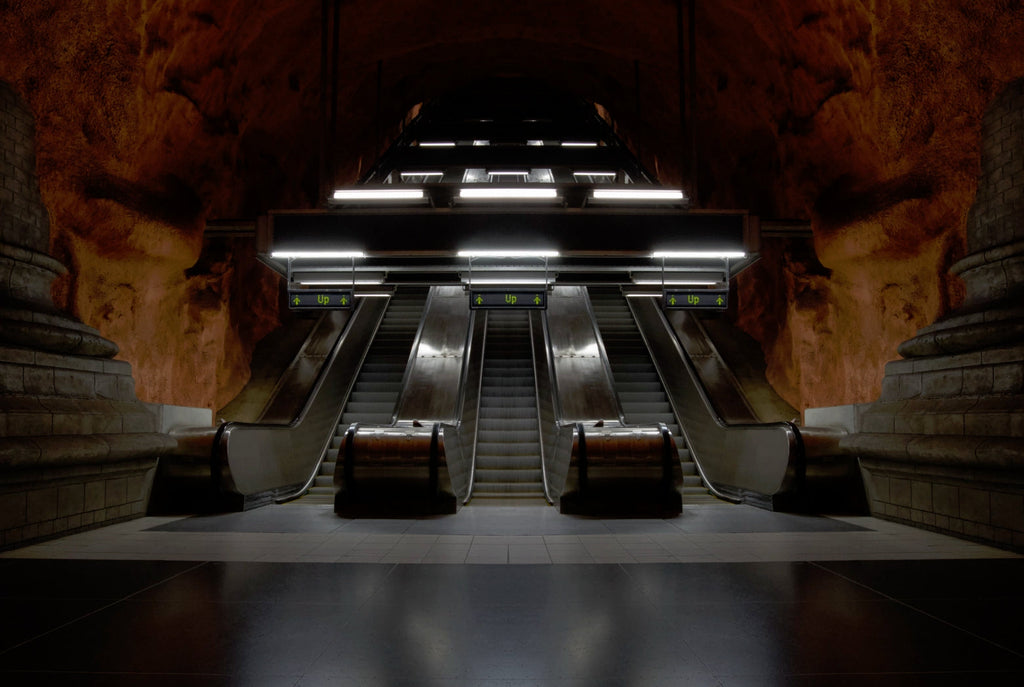 Detaljebilde av fotokunsttrykket "Ascension" av Dag Knudsen