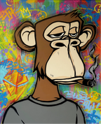 Detaljebilde av kunstverket "BA 3283" av den norske kunstneren Salke1