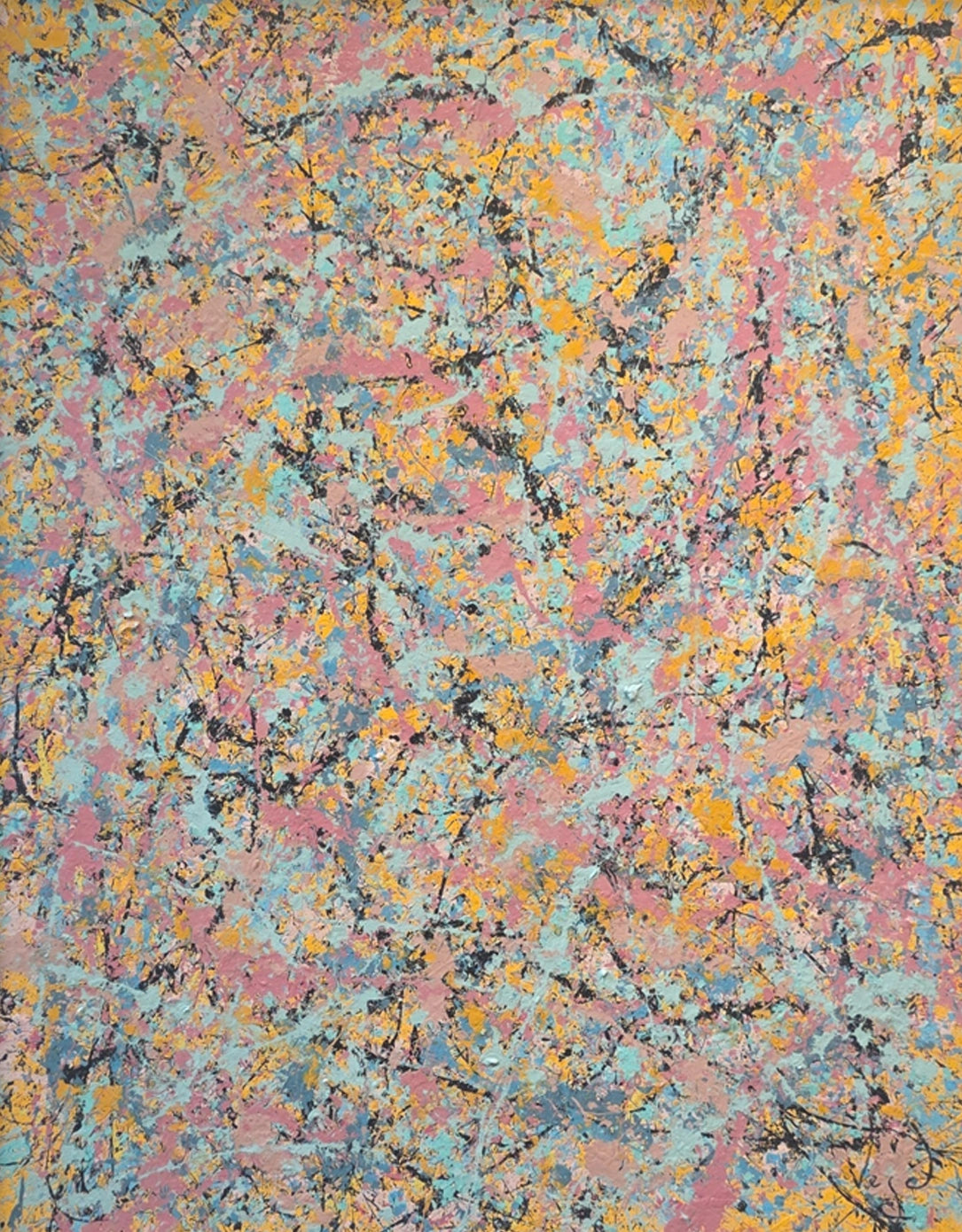 Detaljebilde av maleriet "Bask in reflected glory" 