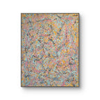 Maleriet "Bask in reflected glory" av den norske kunstneren Vegard Blomberg.