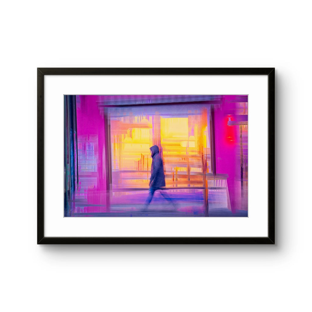 Fine art fotokunsttrykket "Below Zero" av kunstfotografen Douglas Carr, signert og nummerert i begrenset opplag. 