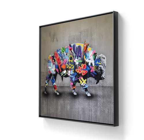 "Bison" et originalverk av Martin Whatson.