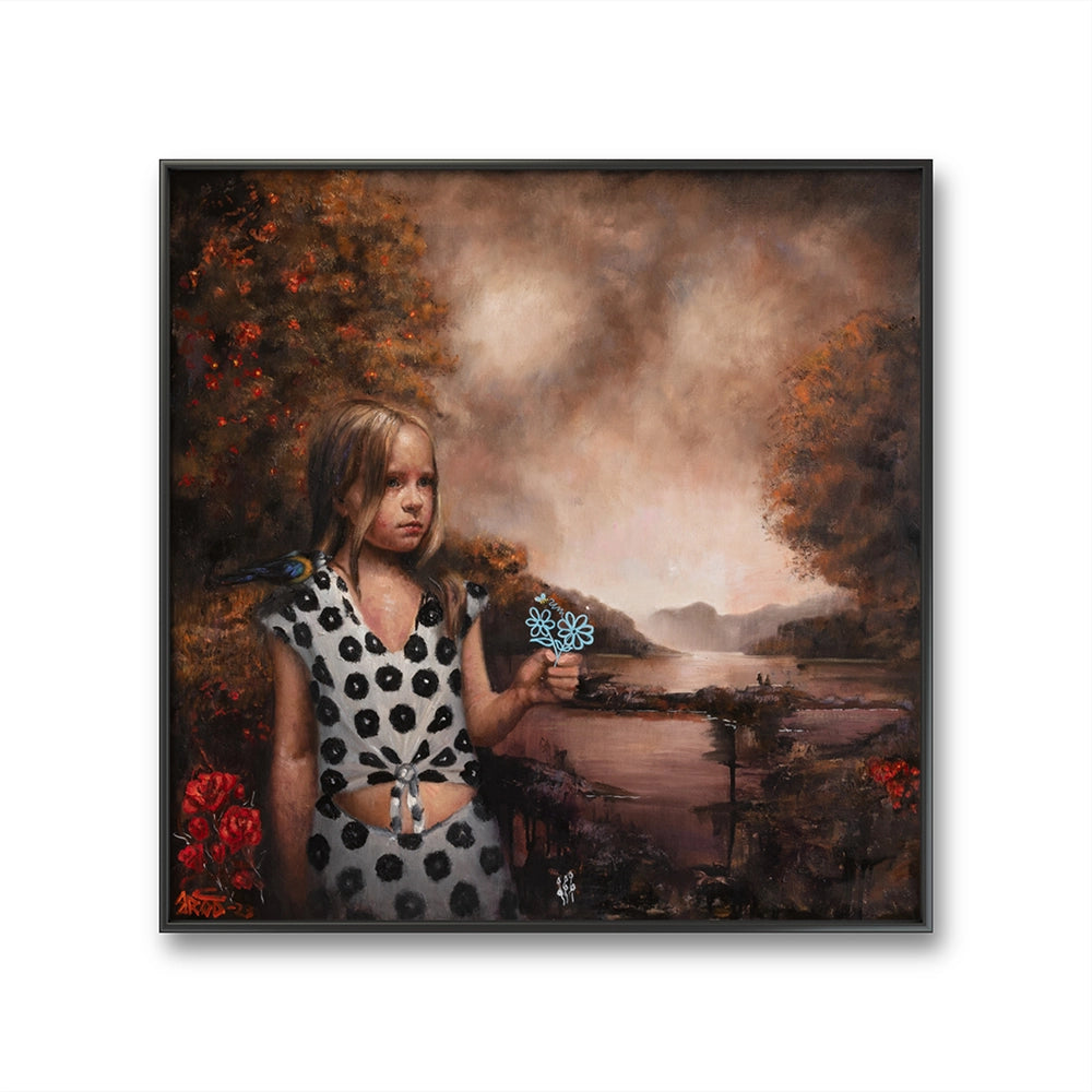 Blomsterpiken er et kunstverk laget av Bjørge Rødfjell