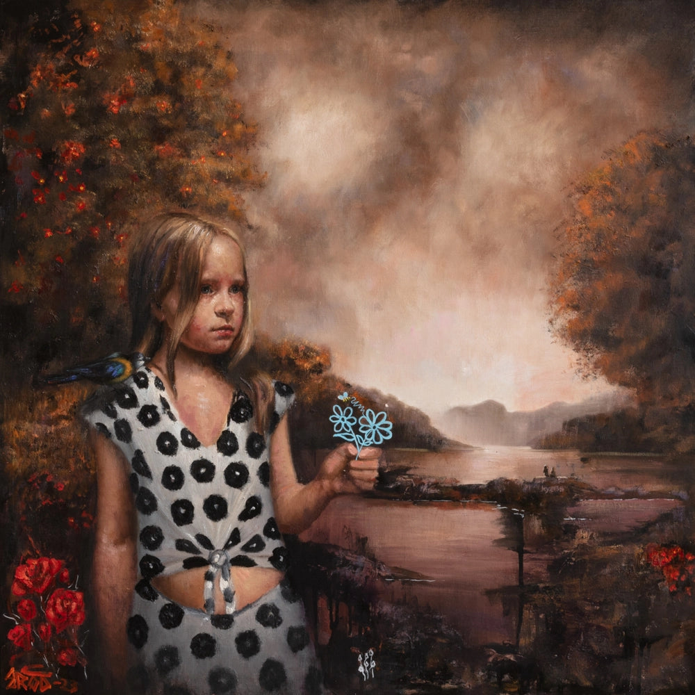 Trykket kommer i to ulike størrelser på kunstpapir