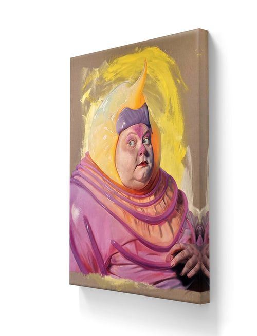 Maleriet "Bolga" kommer i størrelsen 190 x 140 cm