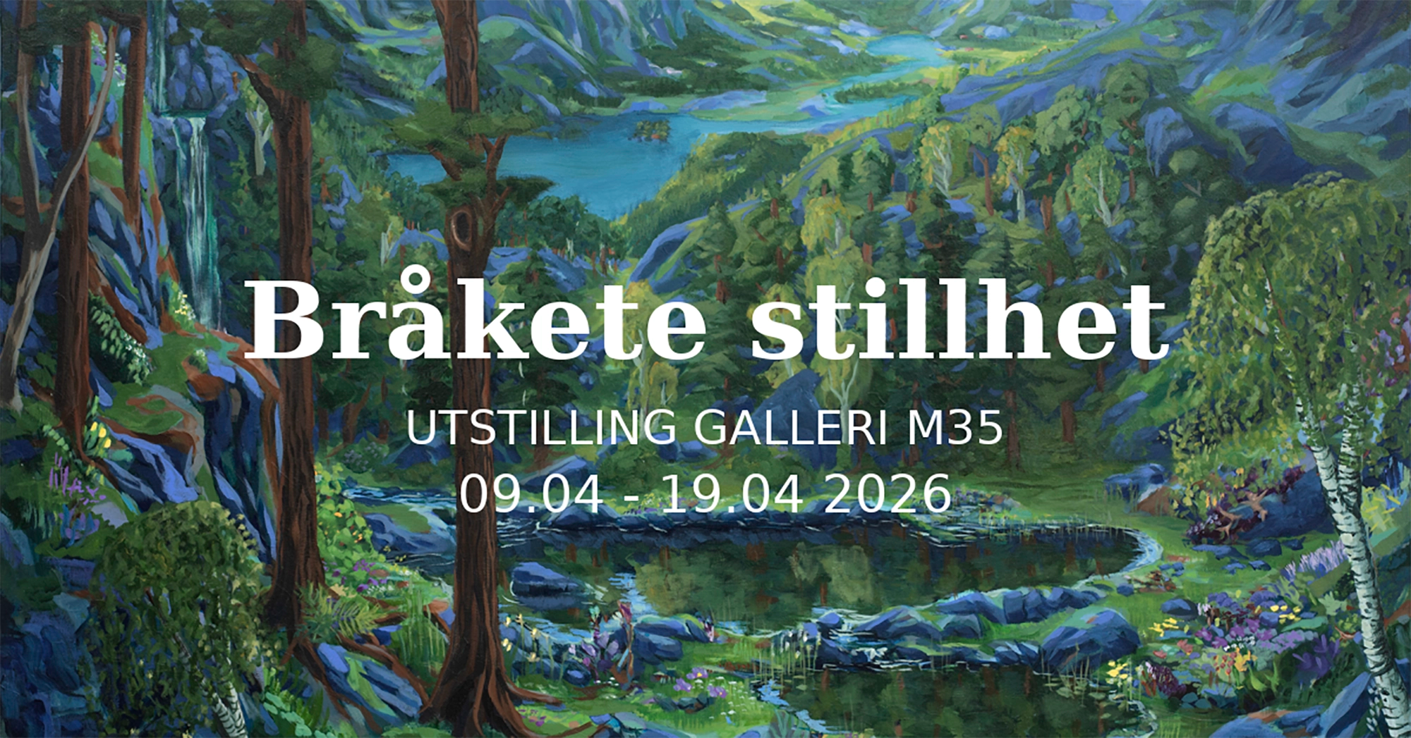 Bråkete stillhet - en kunstutstilling av Sebastian Slotte