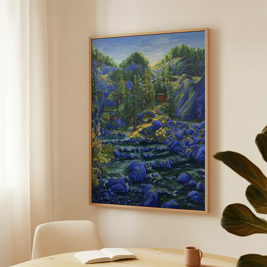 "Bråkete stillhet" leveres ferdig innrammet