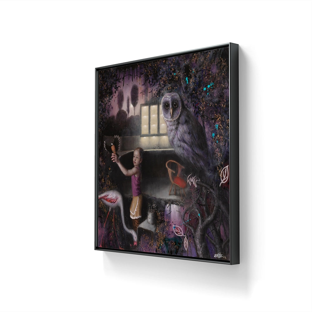 Trykket kommer i to ulike størrelser på kunstpapir