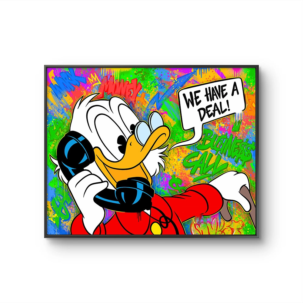 Business Call et dga kunsttrykk av den norske kunstneren Salke