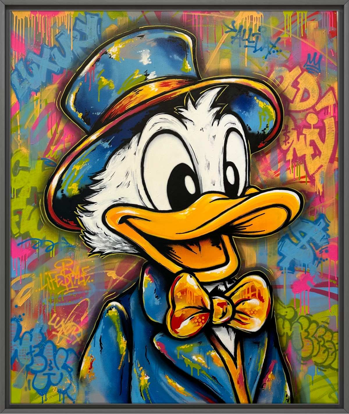 Detaljebilde av kunstverket "Cash flow" av Salke1