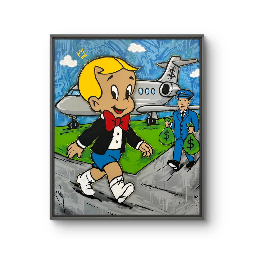 Kunstverket "Catch flights, Not feelings" av den norske kunstneren Salke1