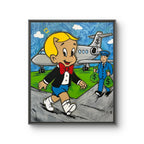 Kunstverket "Catch flights, Not feelings" av den norske kunstneren Salke1