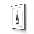 Champagne kan ses i galleriet på Tjuvholmen.