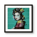 Trykket "Changseig" av samtidskunstneren Findac.
