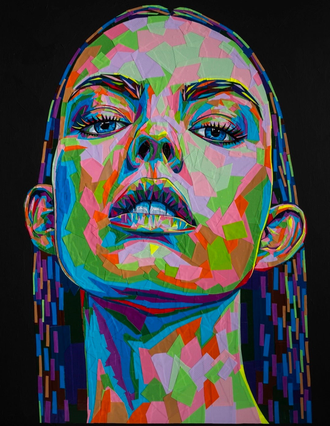 Detaljebilde av kunstverket "Charly E"