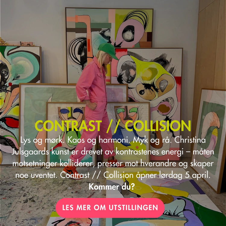 Contrast Collison er en kunstutstilling av Christina Julsgaard