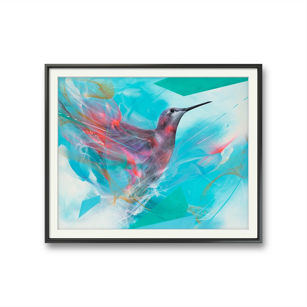 Fine art giclée trykket Cian får du i tre forskjellige størrelser