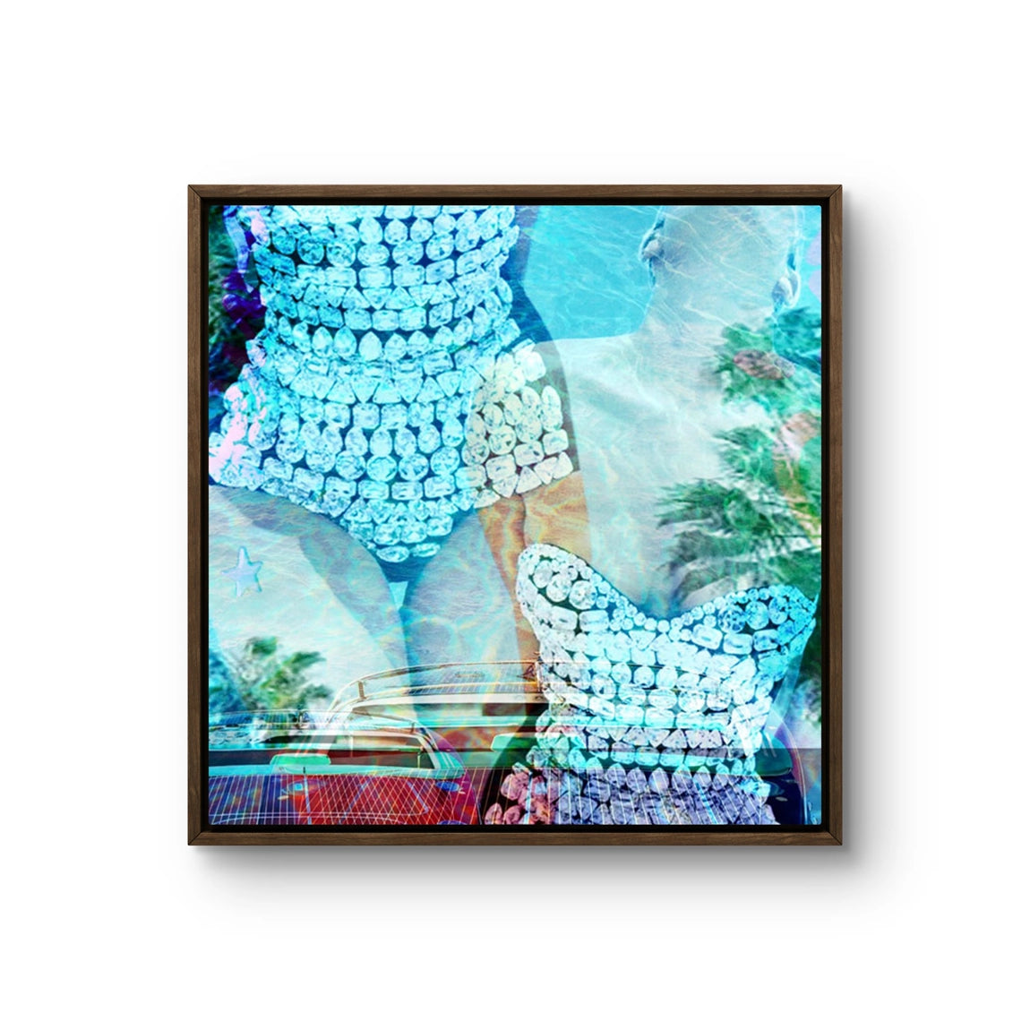 Kunstverket "Coco Riva" av den norske pop-art kunstneren Benedicte Aubert Ringnes