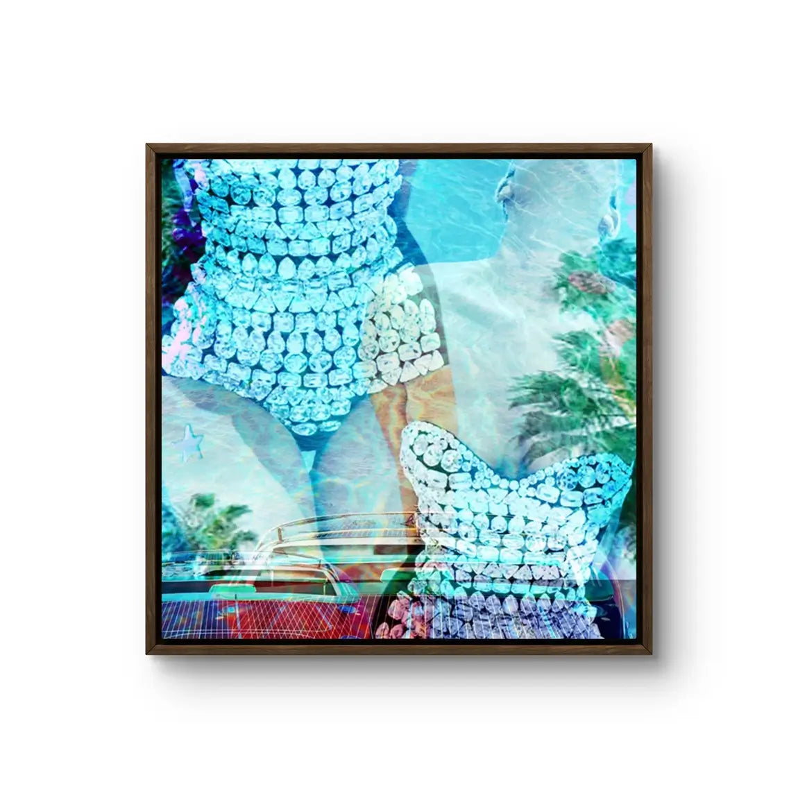 Kunstverket "Coco Riva" av den norske pop-art kunstneren Benedicte Aubert Ringnes