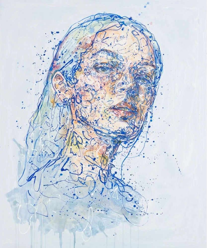 Trykket kommer i en versjon på lerret, denne er også håndkolorert av kunstneren.