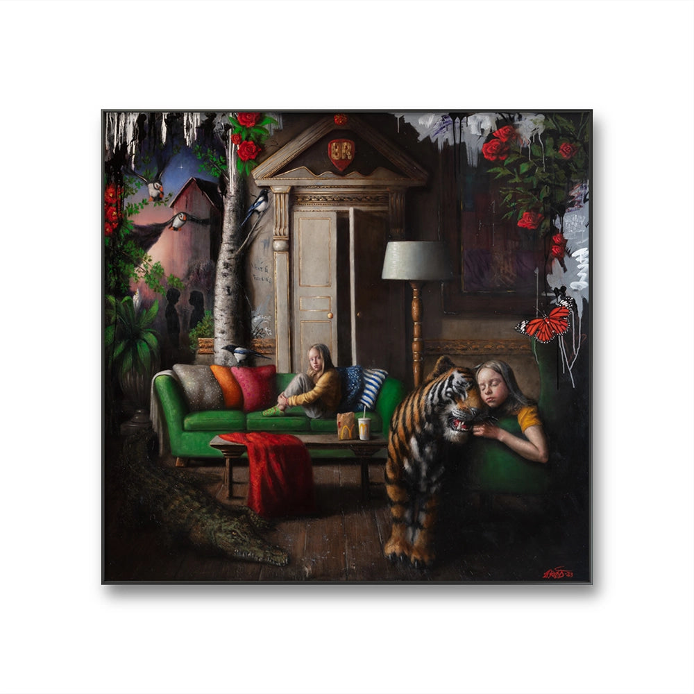 Trykket kommer i to ulike størrelser på kunstpapir