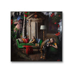 Trykket kommer i to ulike størrelser på kunstpapir