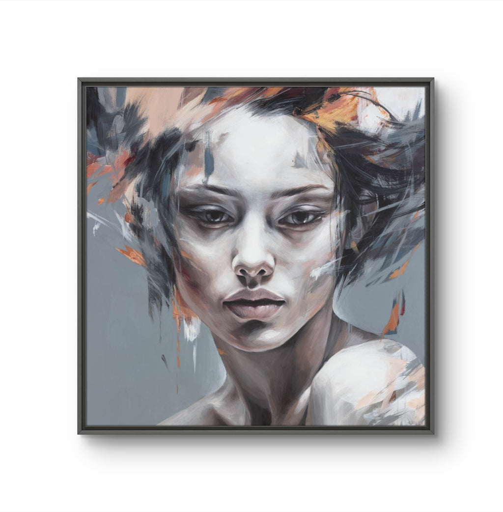 Maleriet "Ethereal" av den norske samtidskunstneren Laila Maria Mæland.