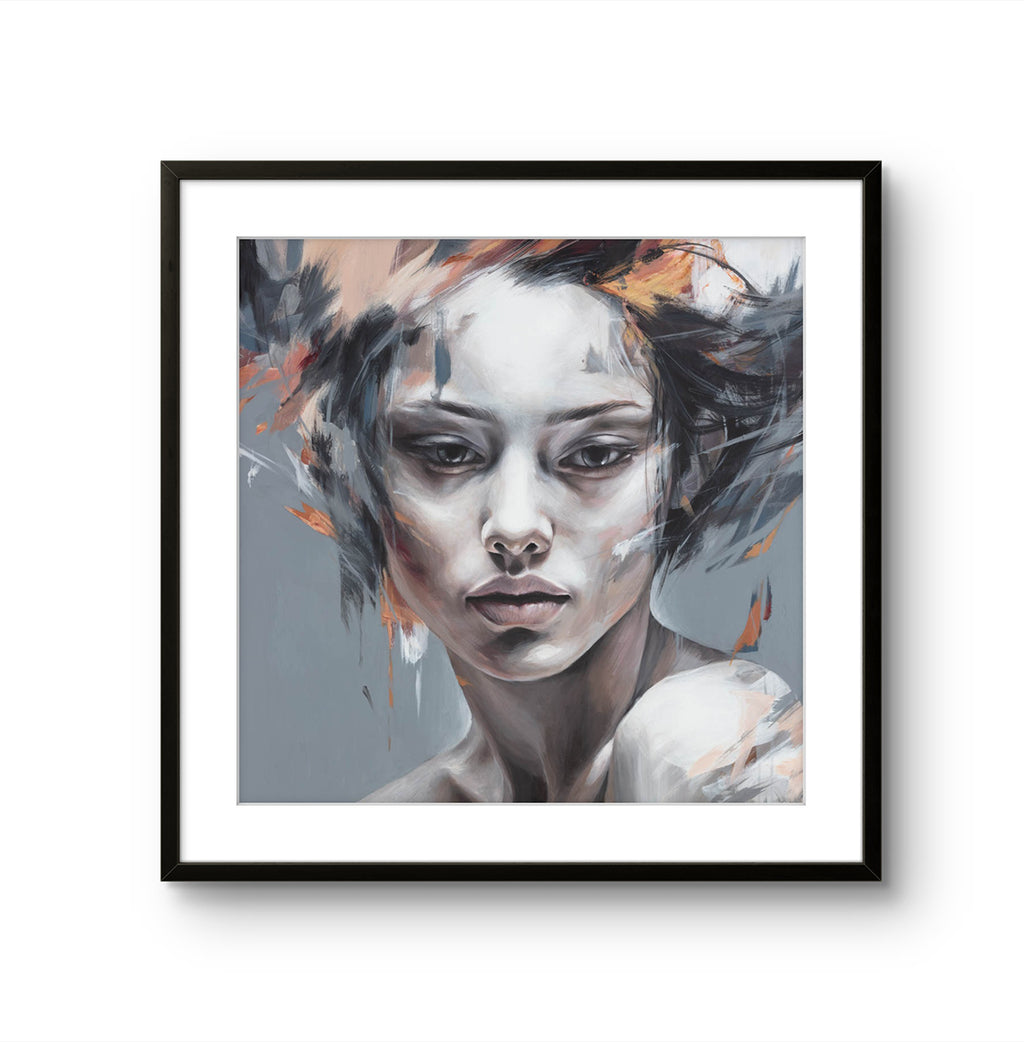 Fine art giclée trykket "Ethereal" av den norske kunstneren Laila Maria Mæland