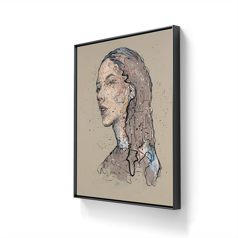 Trykket kommer i en versjon på lerret, denne er også håndkolorert av kunstneren.