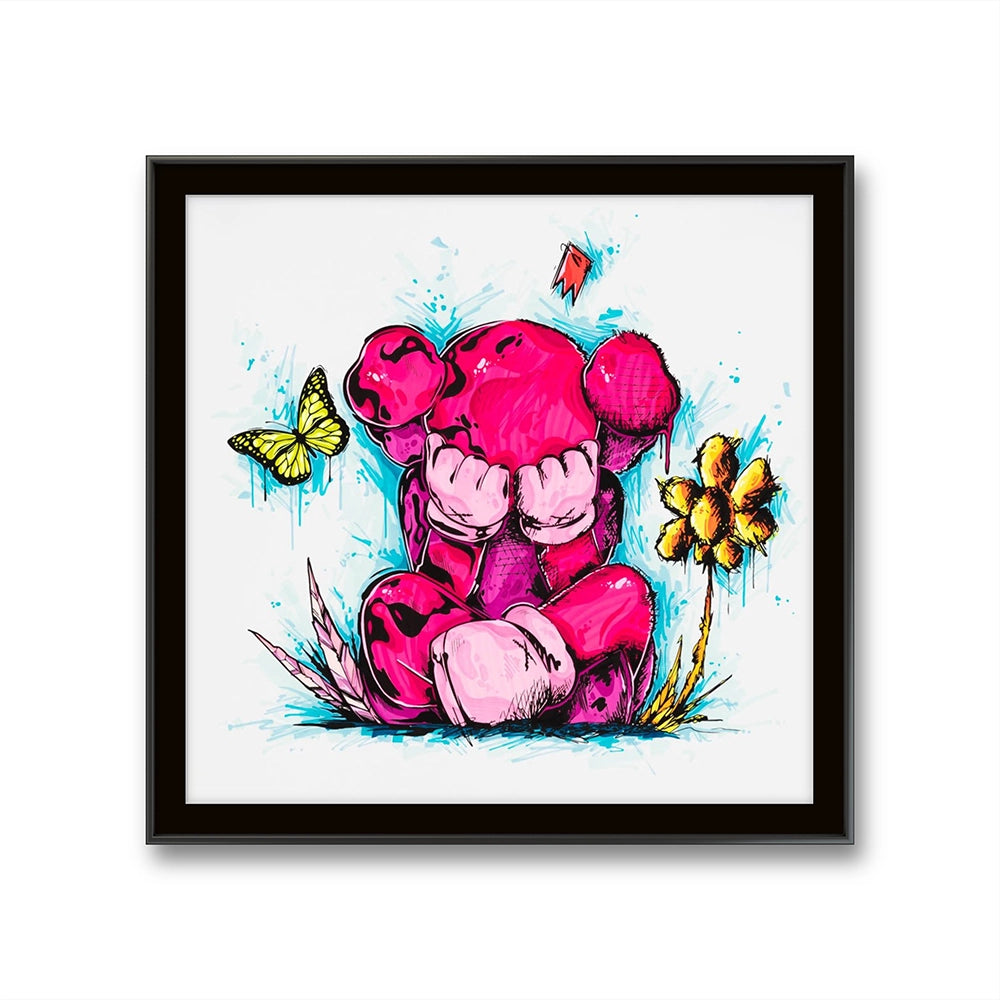 Kunstverket Fake Friends er laget av Salke