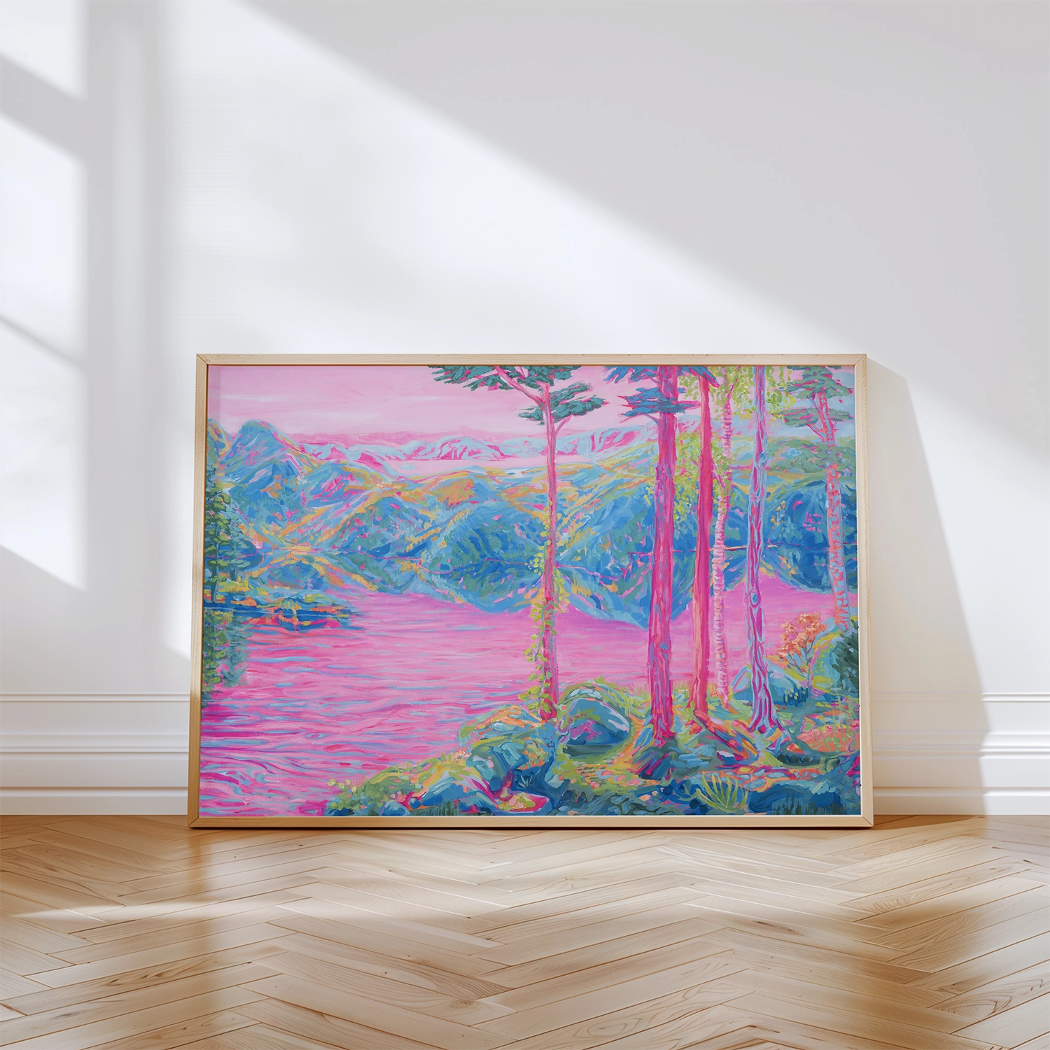 Fargefred er et maleri av Sebastian Slotte