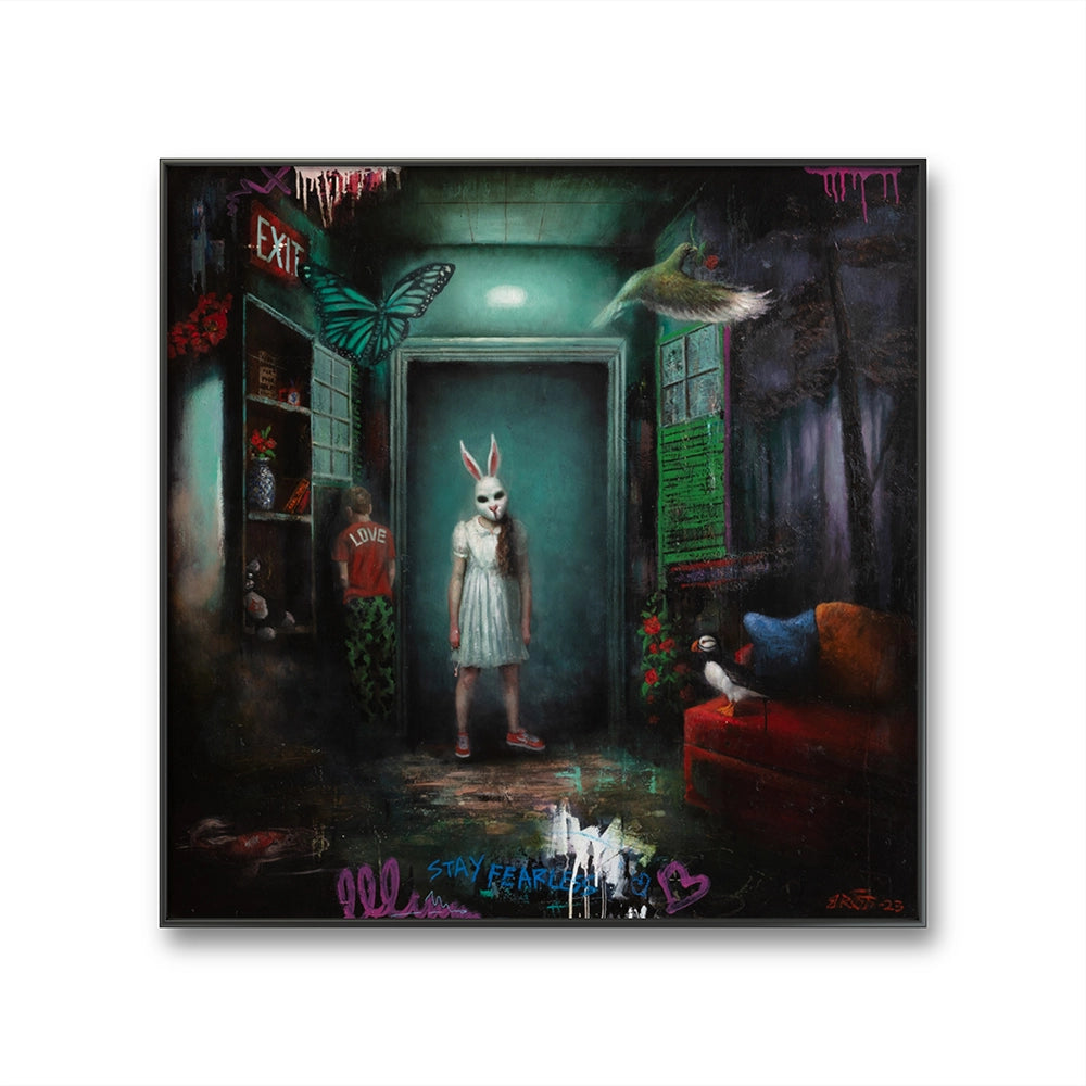 Trykket kommer i to ulike størrelser på kunstpapir