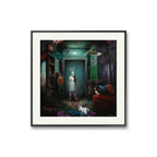 Kunsttrykket Fearless girl av Bjørge Rødfjell