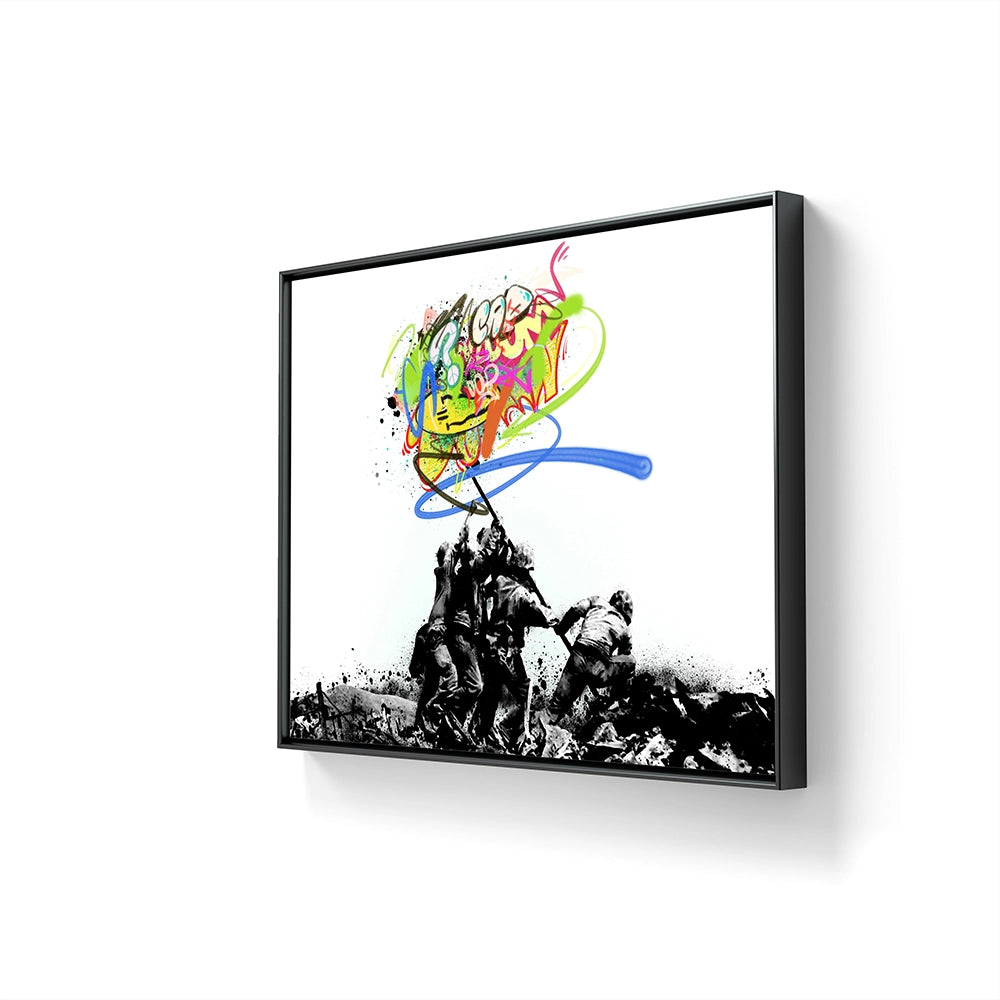 I galleri M35 på Tjuvholmen kan du se flere kunstverk av Espen Dalen