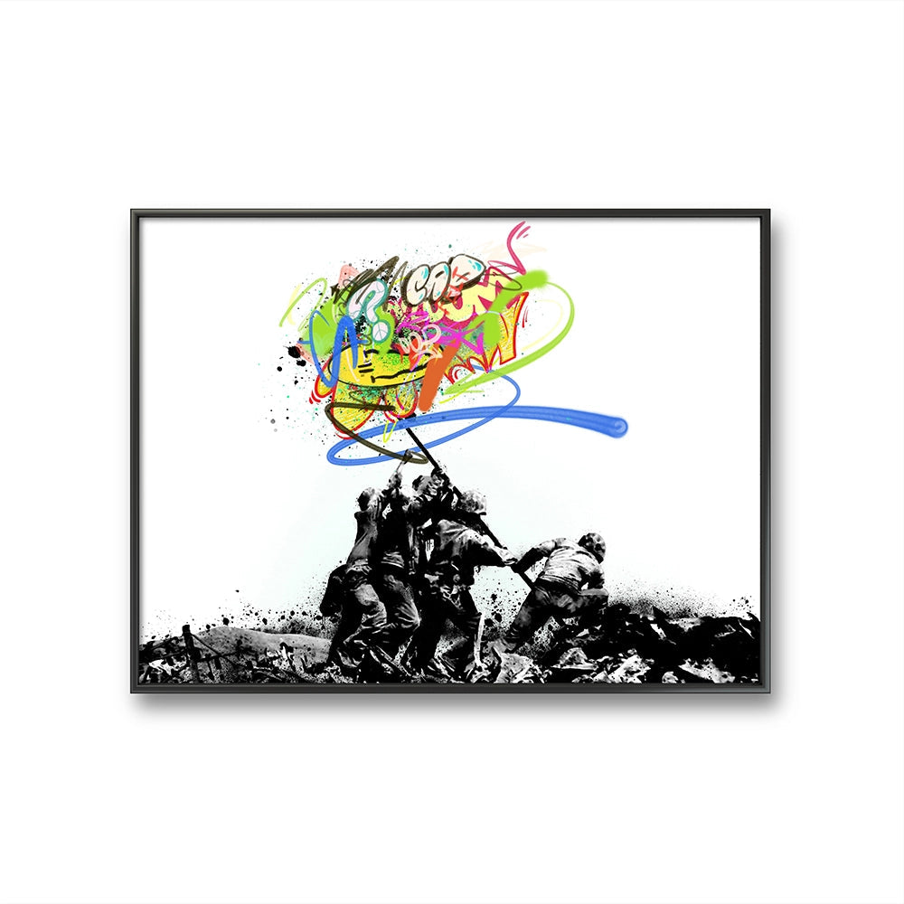 Flag er et kunstverk av den norske kunstneren Espen Dalen