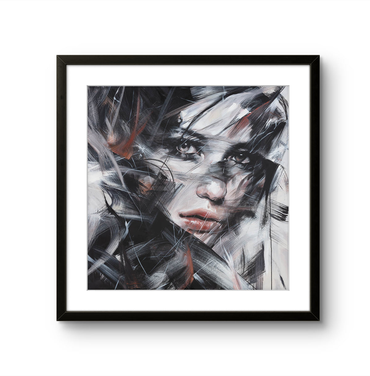 Fine art giclée trykket "Flicker of hope" av den norske kunstneren Laila Maria Mæland