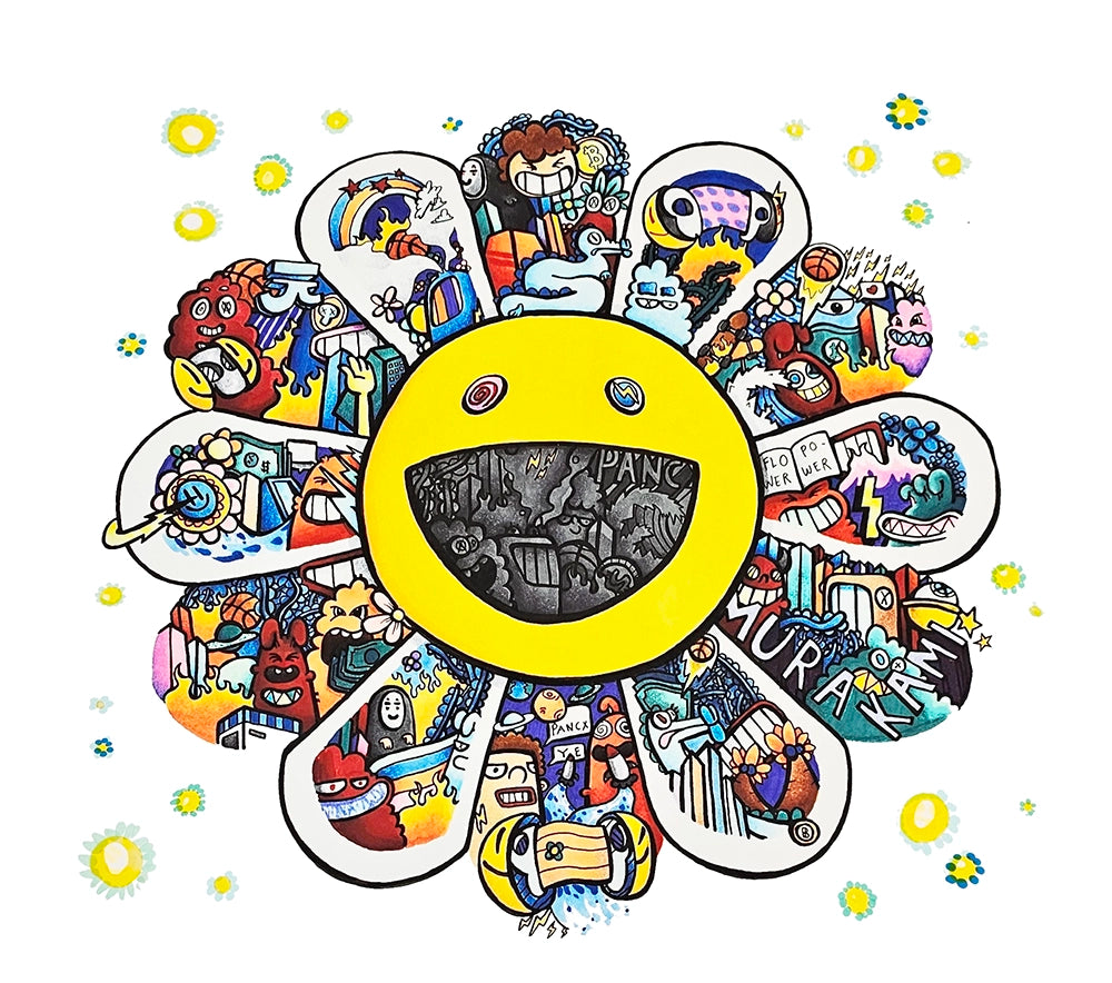 Flower power kommer i flere versjoner i hand finish