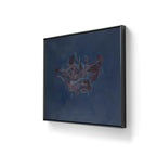 Trykket kommer i en versjon på lerret, denne er også håndkolorert av kunstneren.