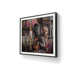 Trykket kommer i to ulike størrelser på kunstpapir