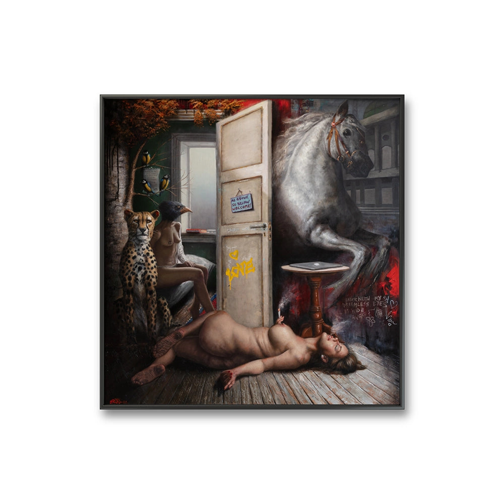 I galleri m35 kan du se flere kunstverk av Bjørge Rødfjell