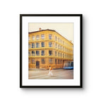 Fine art fotokunsttrykket "Frogner Passage" av kunstfotografen Douglas Carr, signert og nummerert i begrenset opplag.