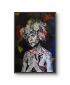 Maleriet "Gone believer" av gatekunstnerduoen Snik