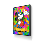 Gratitude kommer i tre ulike størrelser. En av dem er på lerret, håndkolorert av Salke. 